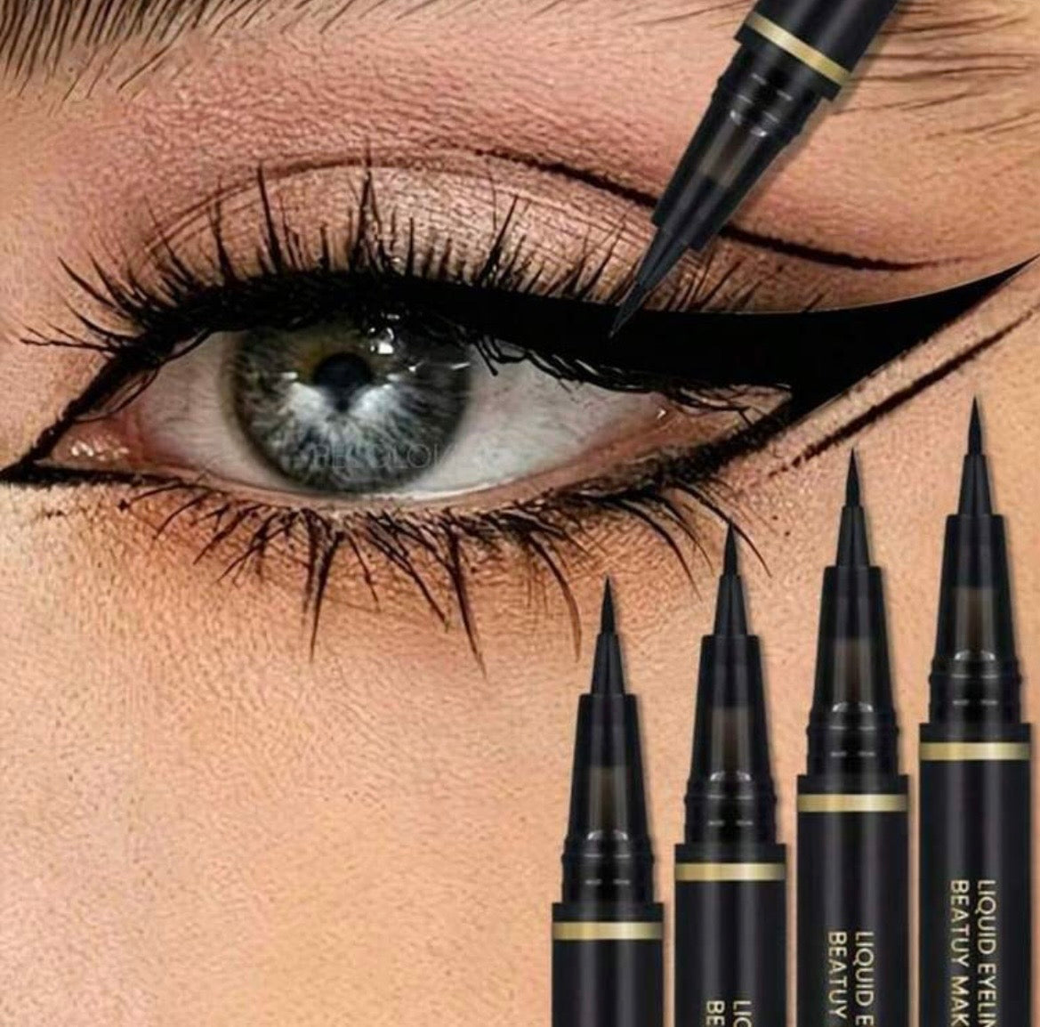 Waterproof liquid eyeliner (black)