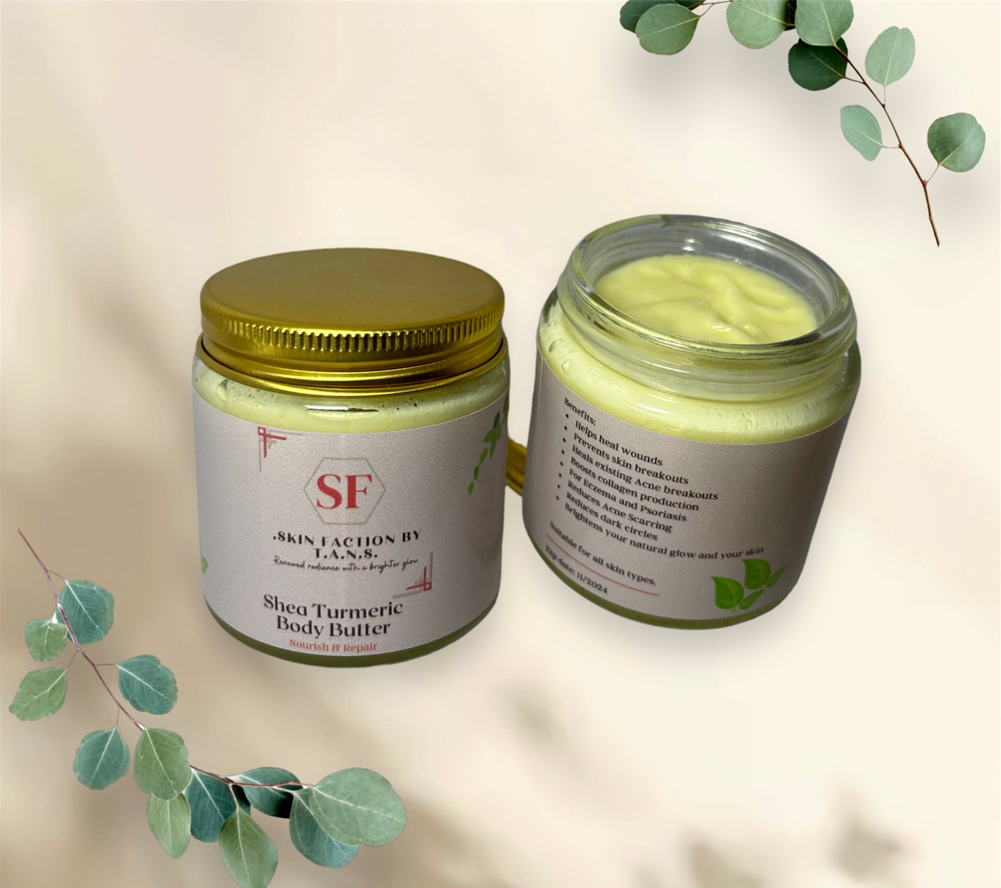 Shea Turmeric body butter
