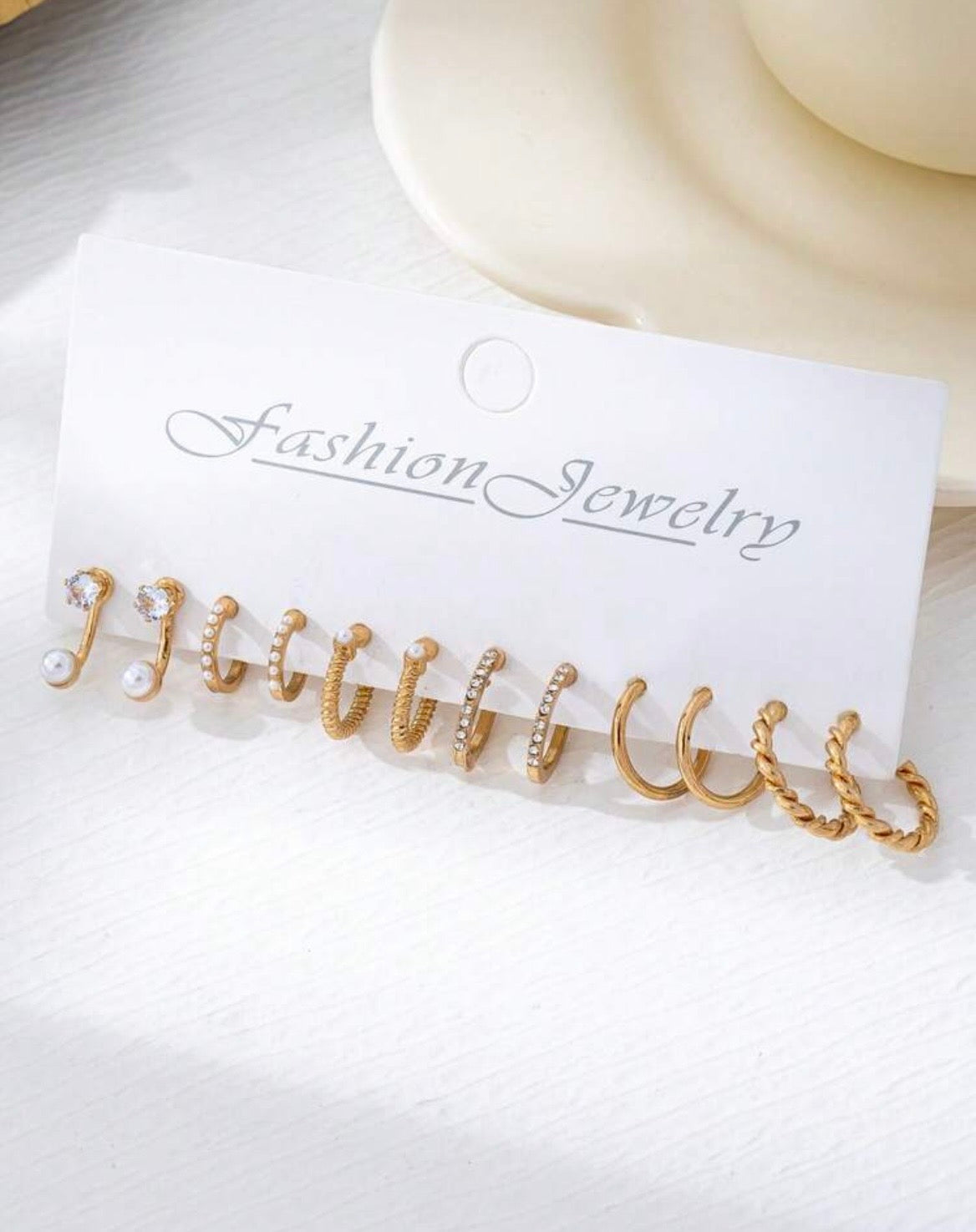 Hoop earrings