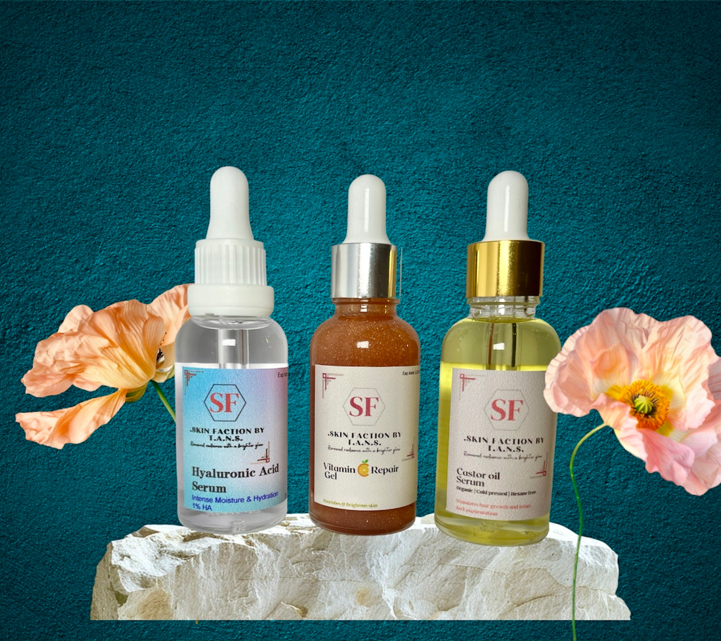 The TANS Trio (serum combo)