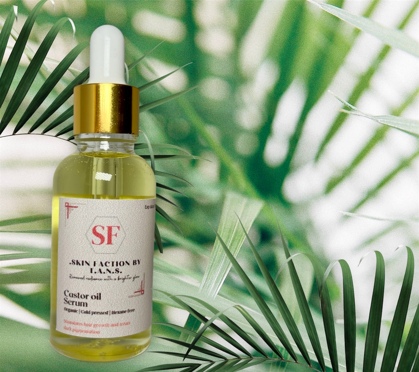 Castor oil serum