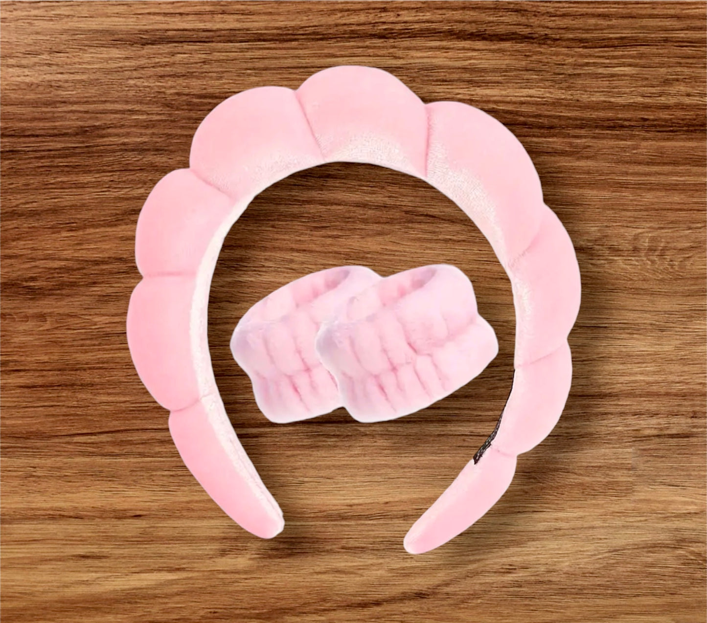 Skincare headband & wristbands
