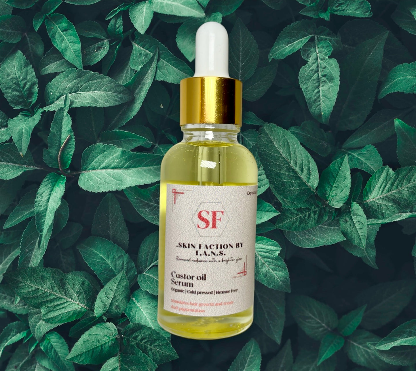 Castor oil serum