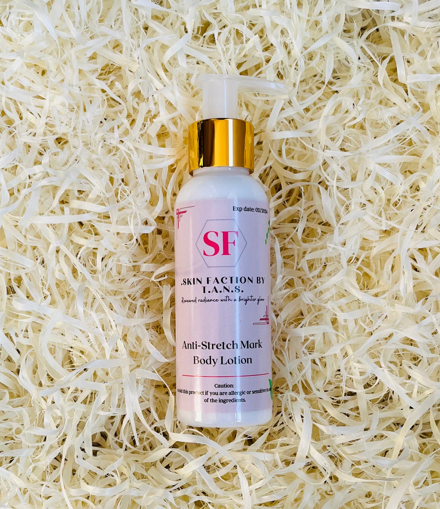 Anti-stretch mark body lotion