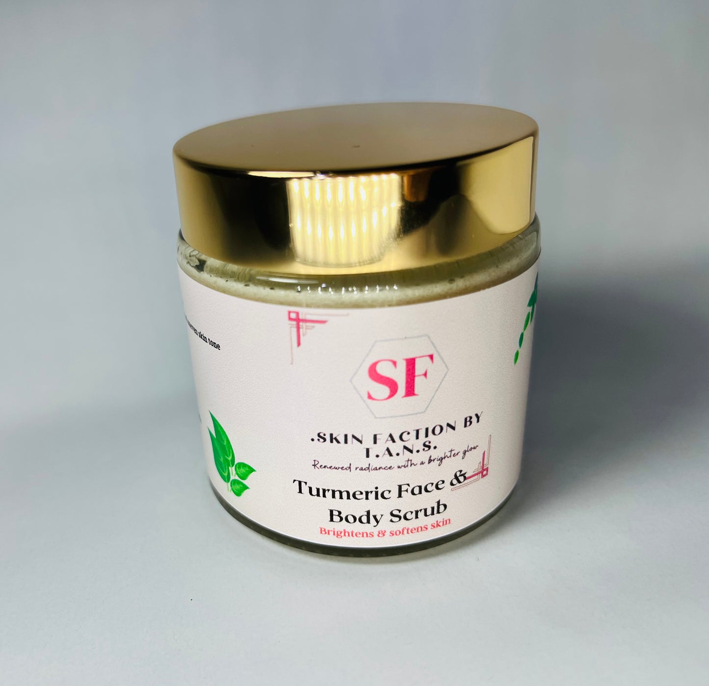 Turmeric face & body scrub