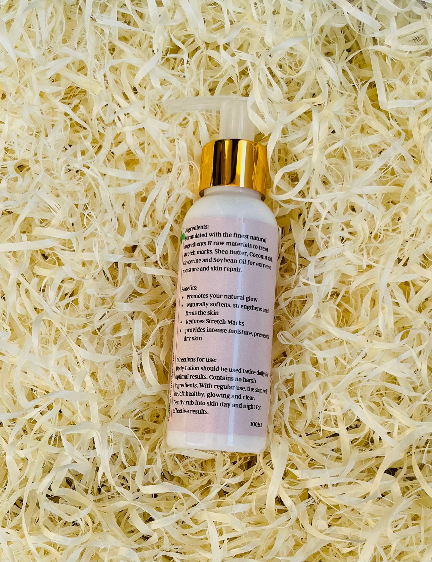 Anti-stretch mark body lotion