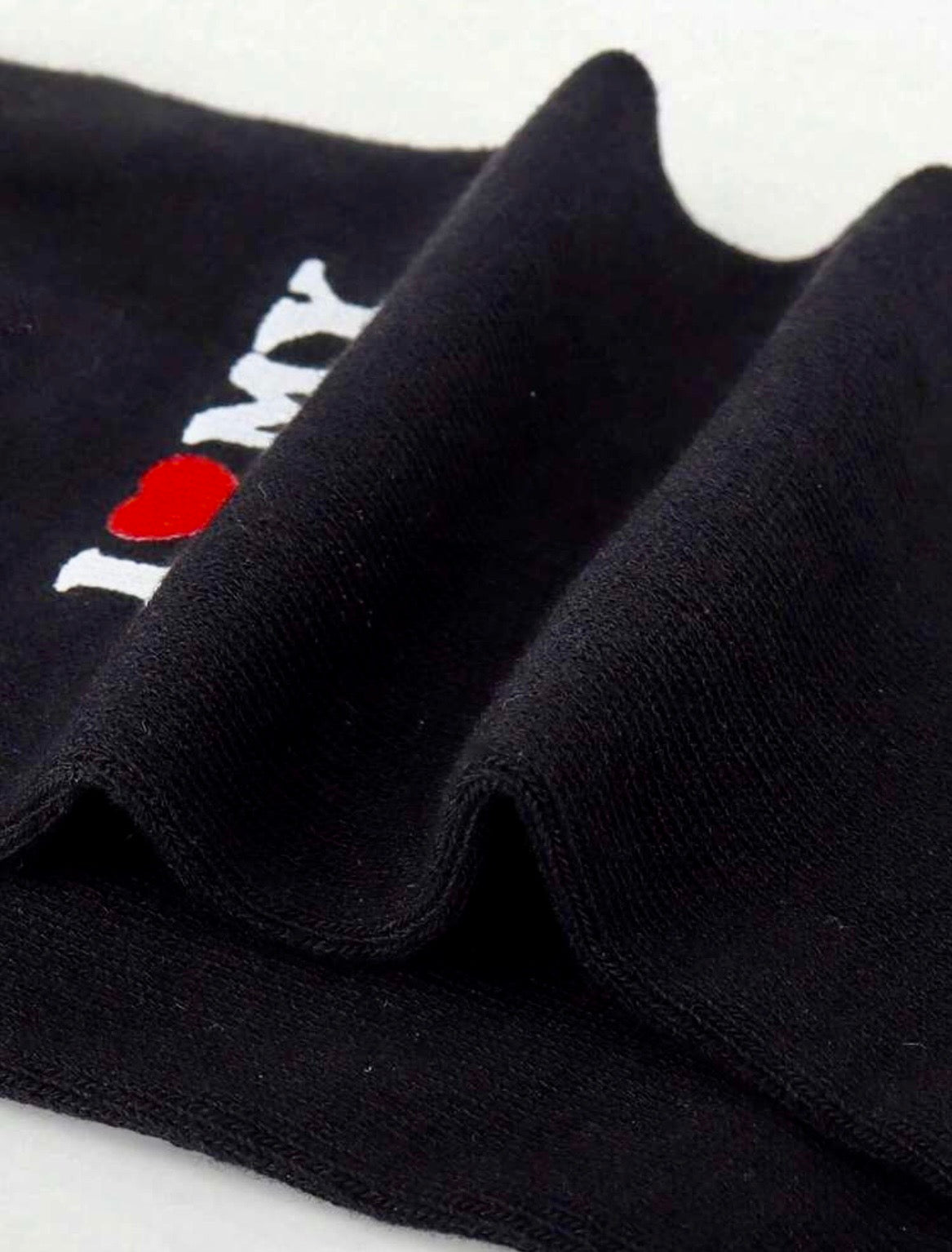 “I love my wife” socks