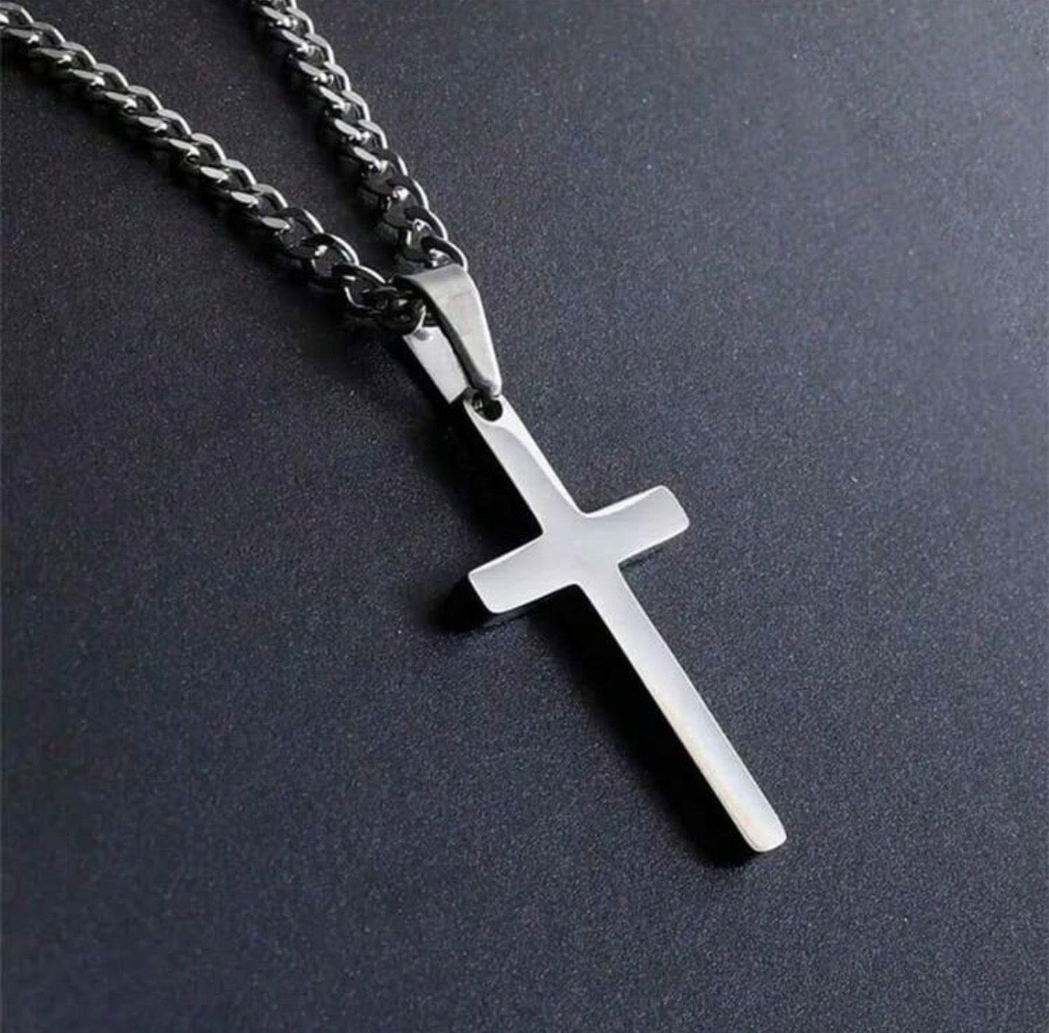 Men’s cross necklace