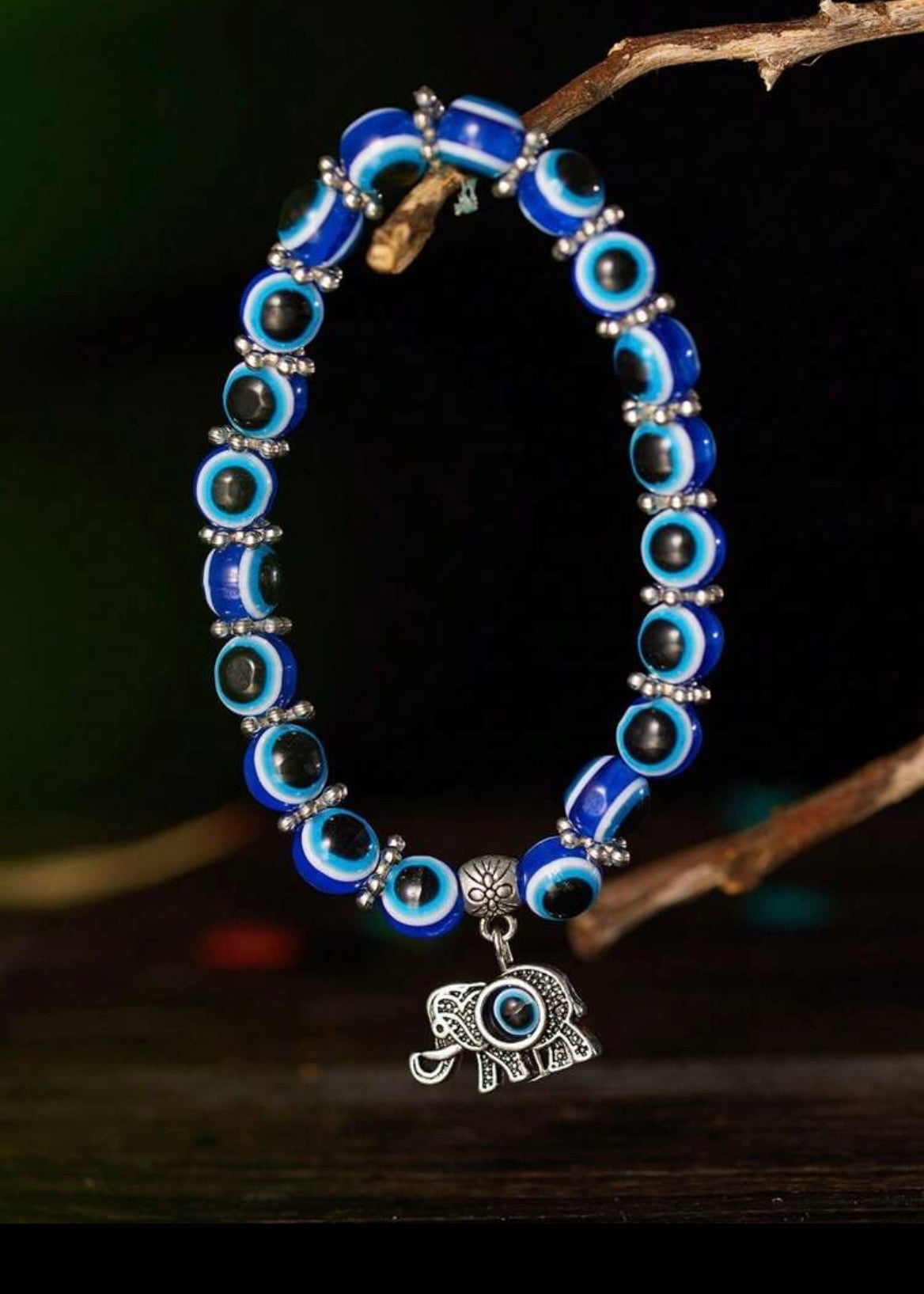 Evil eye bead bracelets