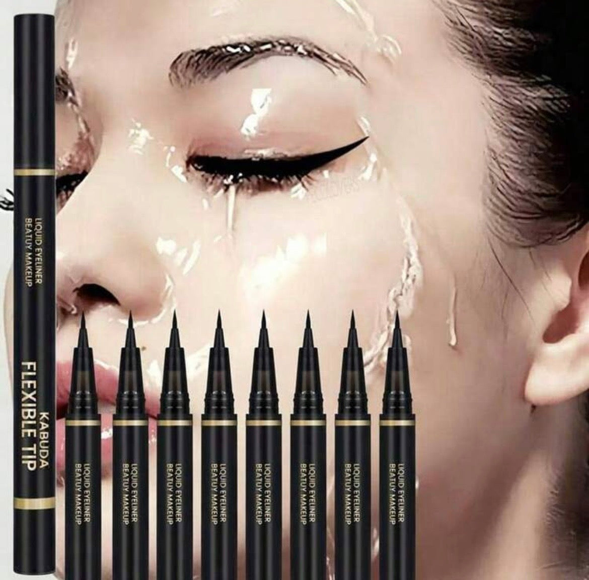 Waterproof liquid eyeliner (black)