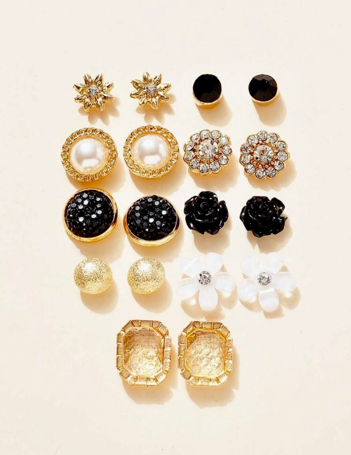 Stud earrings