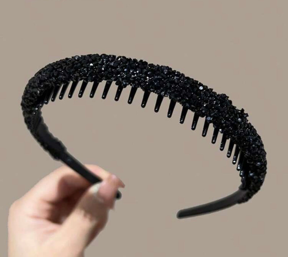 Comb glitter Alice bands