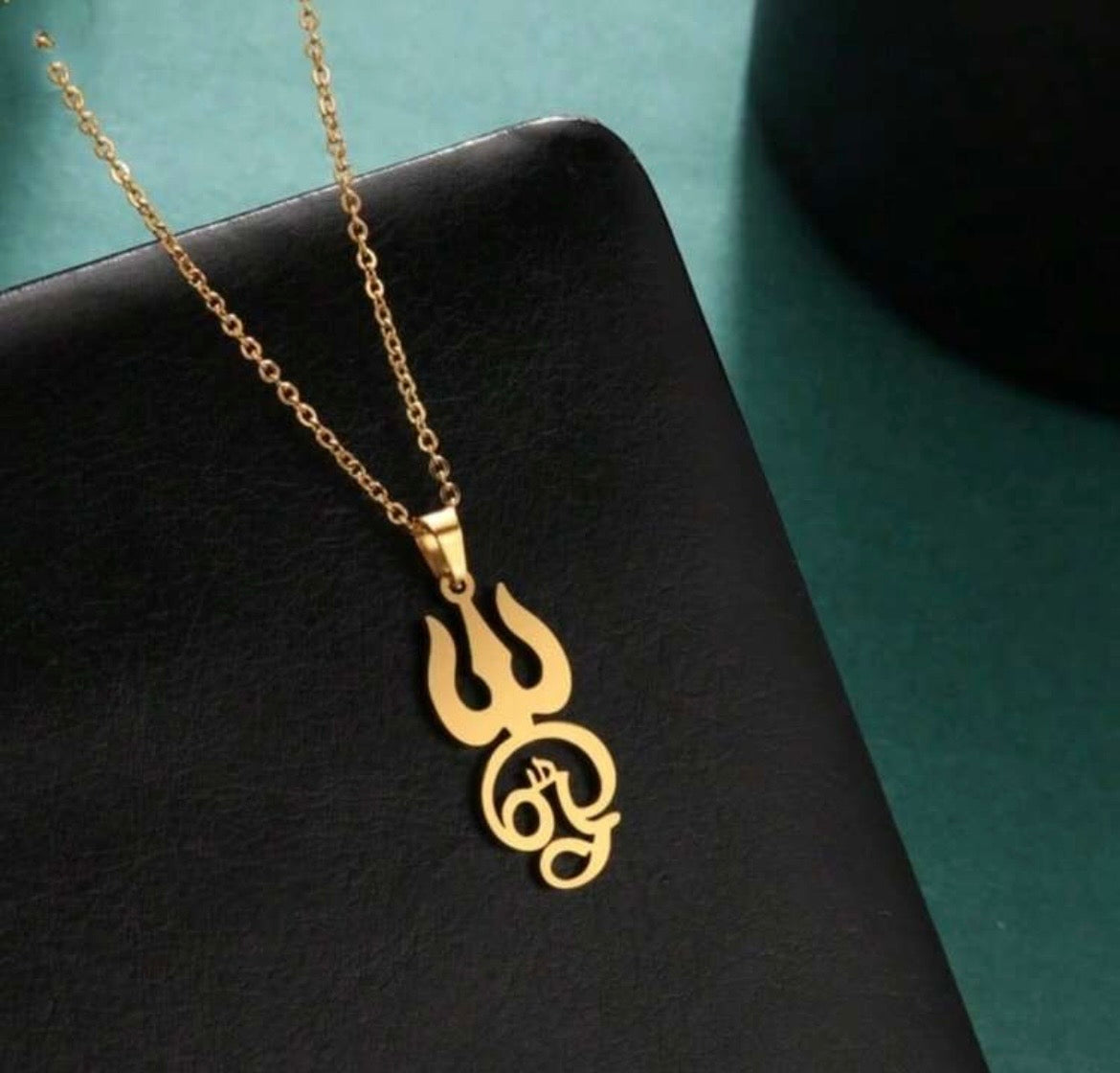 Tamil om symbol necklace