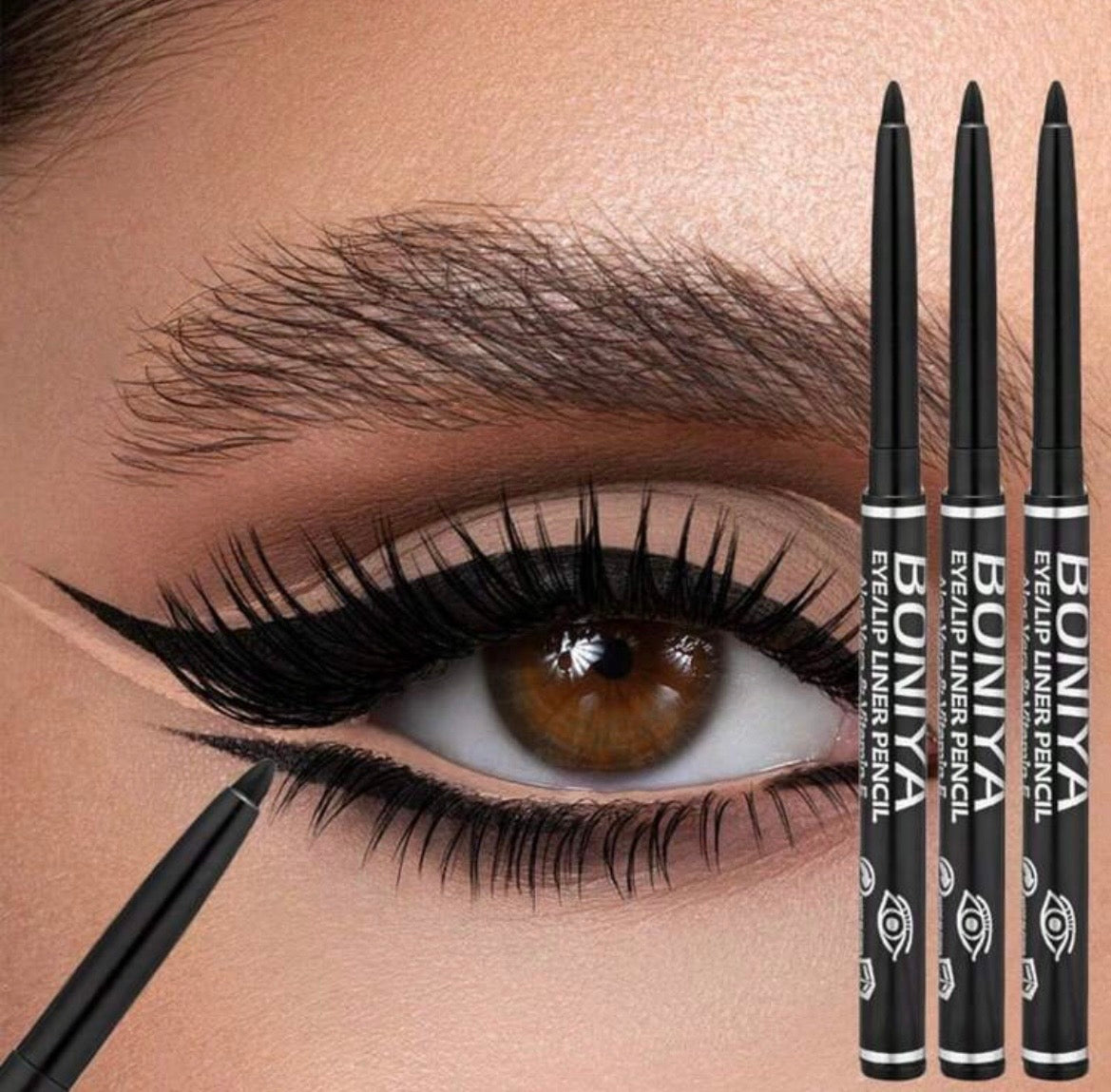 Waterproof kajol eyeliner pencil (black)
