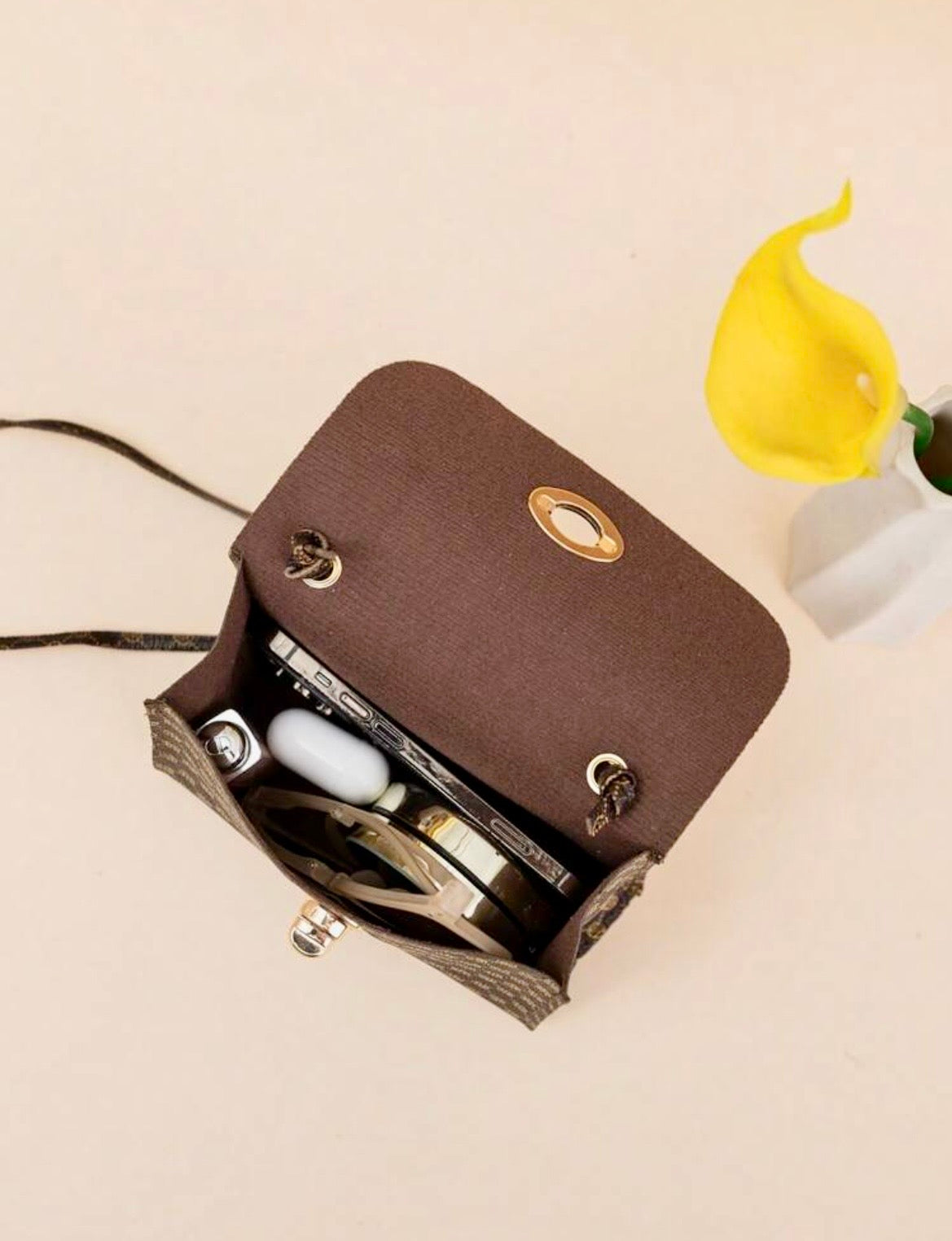 Crossbody mini shoulder strap bag