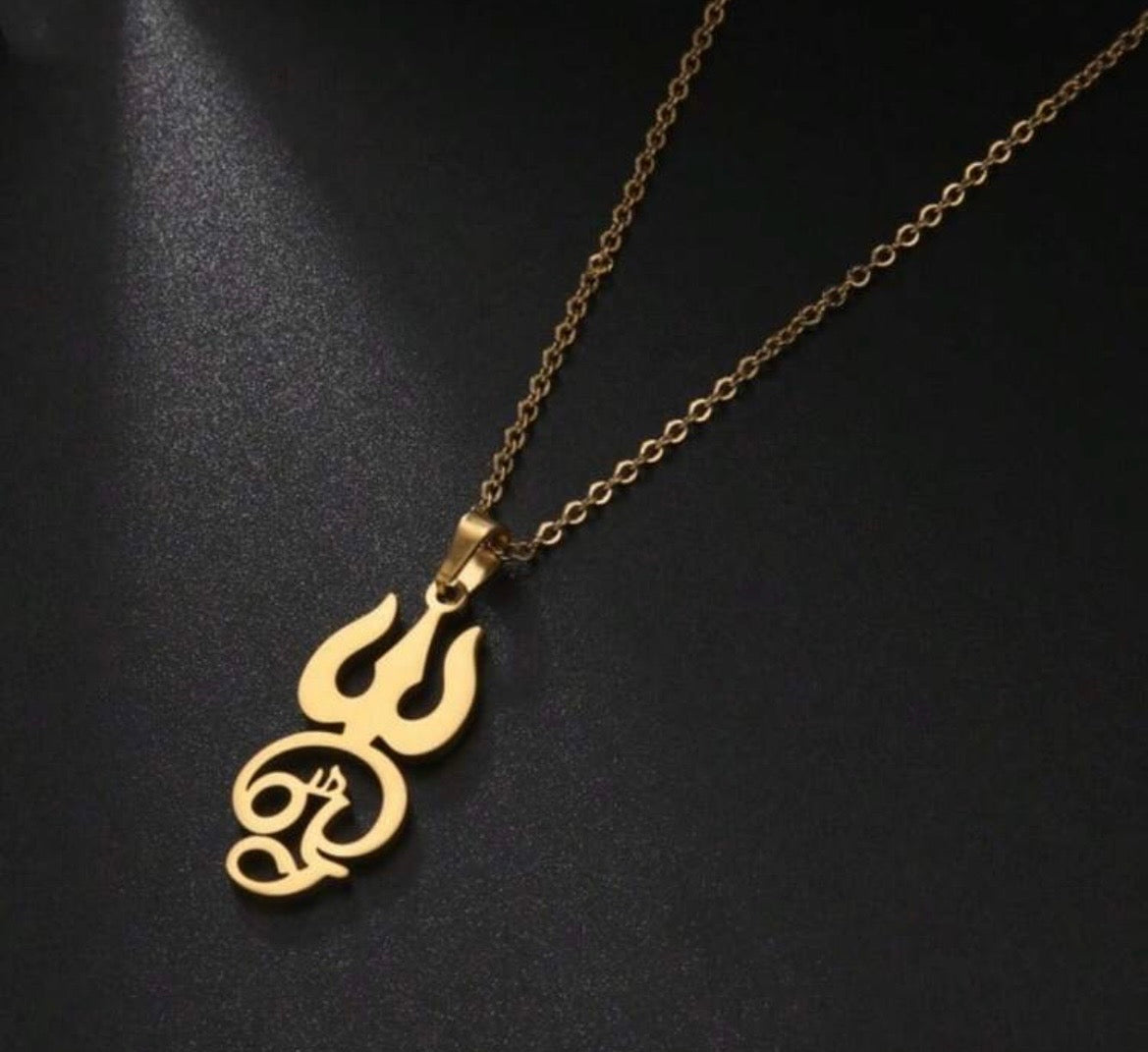 Tamil om symbol necklace