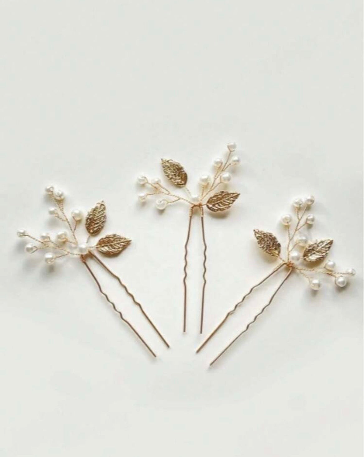 Bridal hair accessories (set of 3)