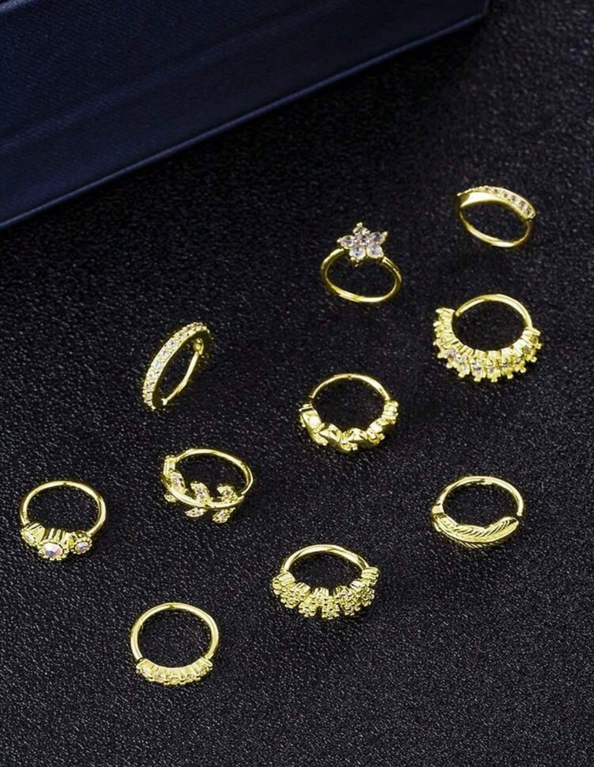Hoop nose rings