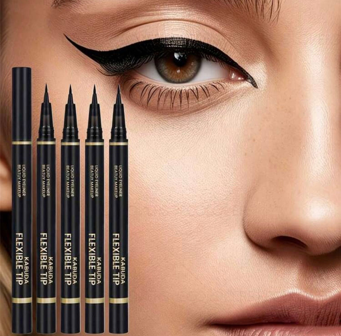 Waterproof liquid eyeliner (black)