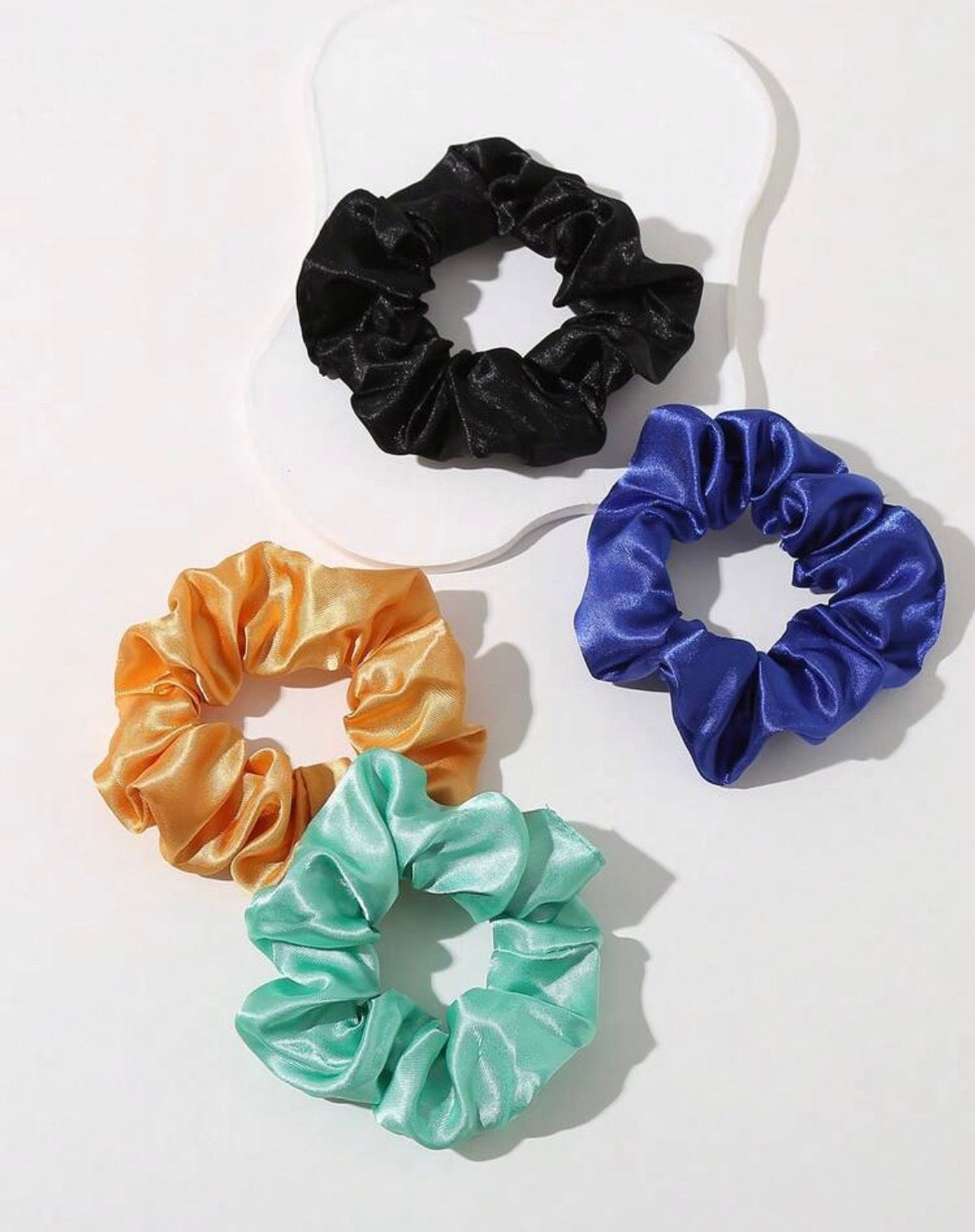 Scrunchie hair ties