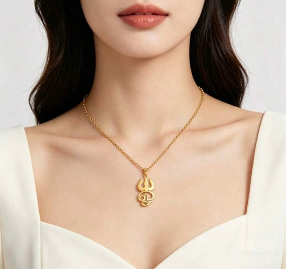 Tamil om symbol necklace