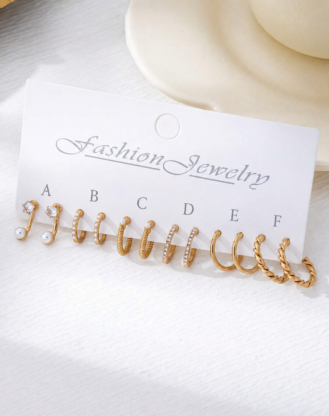 Hoop earrings