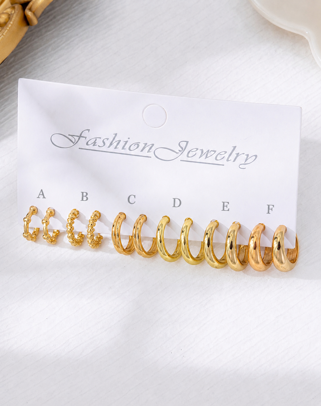 Hoop earrings