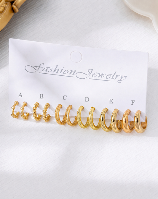 Hoop earrings