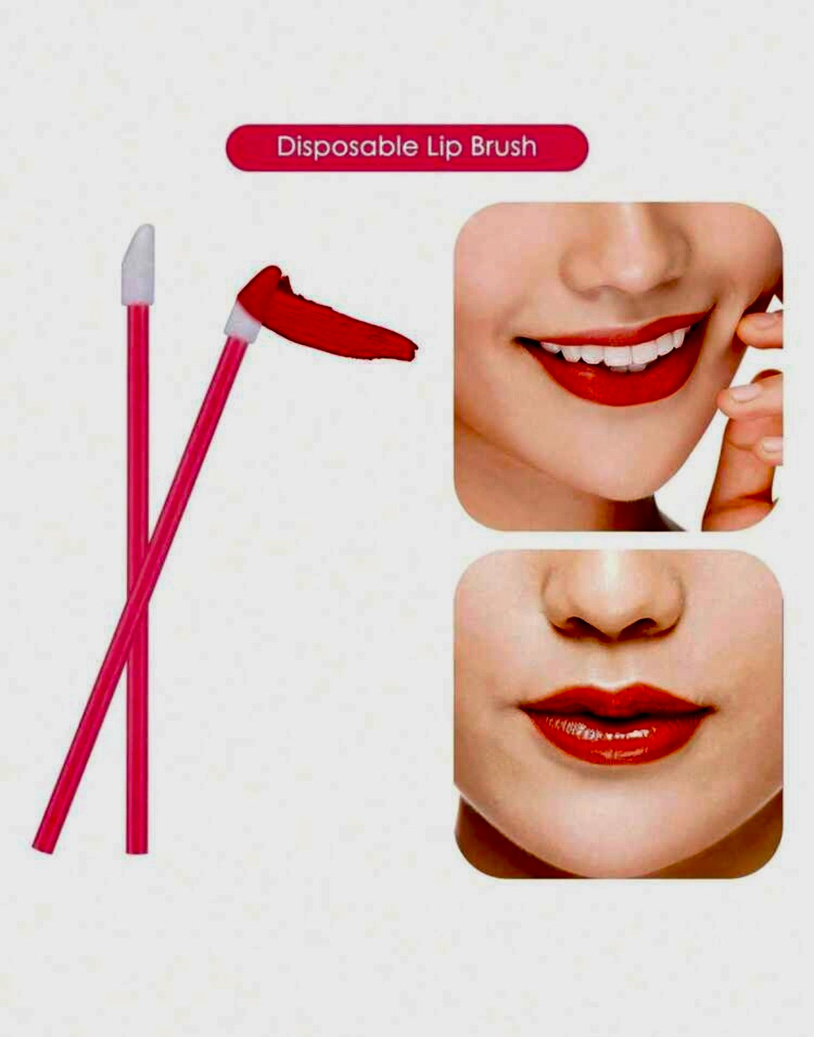 Lipstick disposable applicators