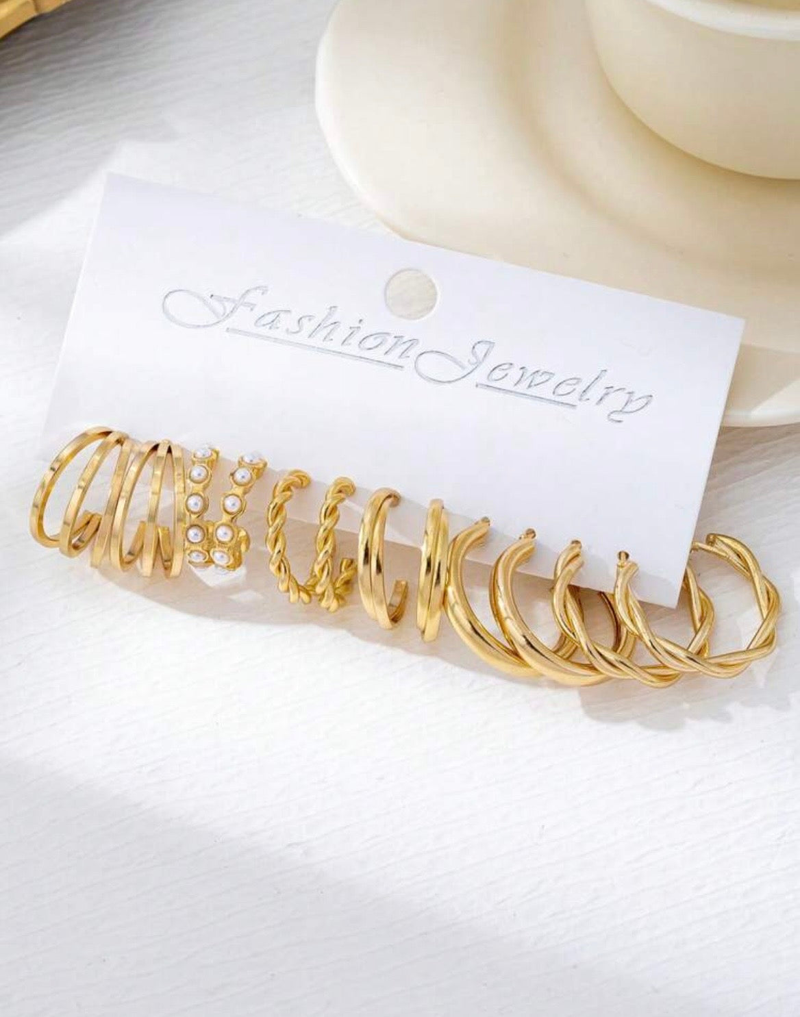 Hoop earrings