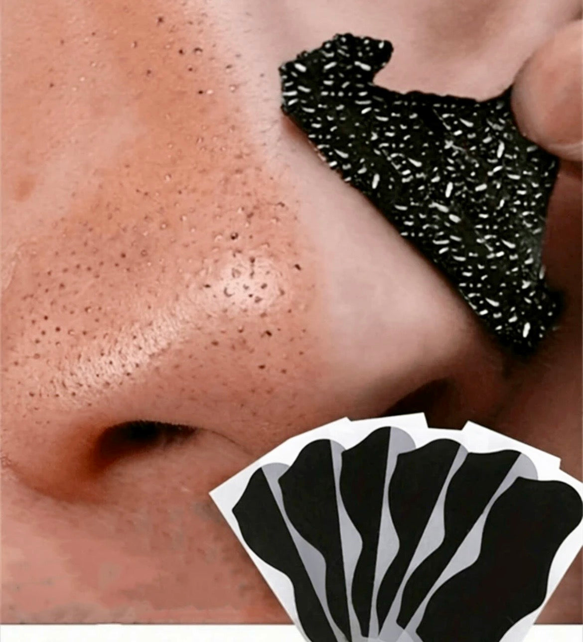 Blackhead nose pore strips
