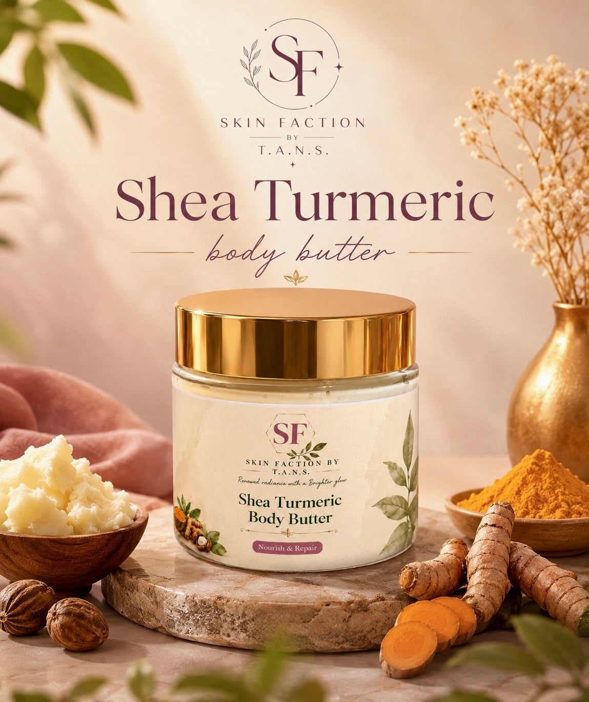 Shea Turmeric body butter