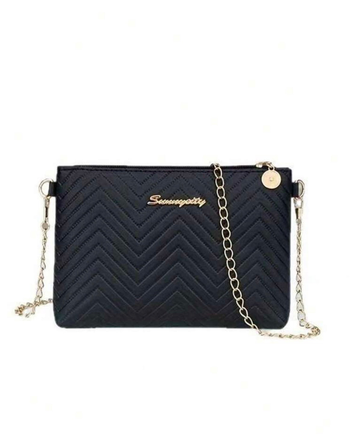 Chain strap shoulder bag