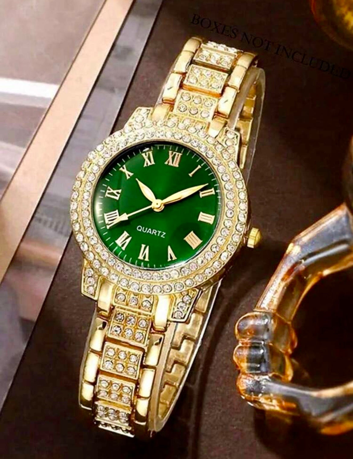 5pcs watch & hand chain set