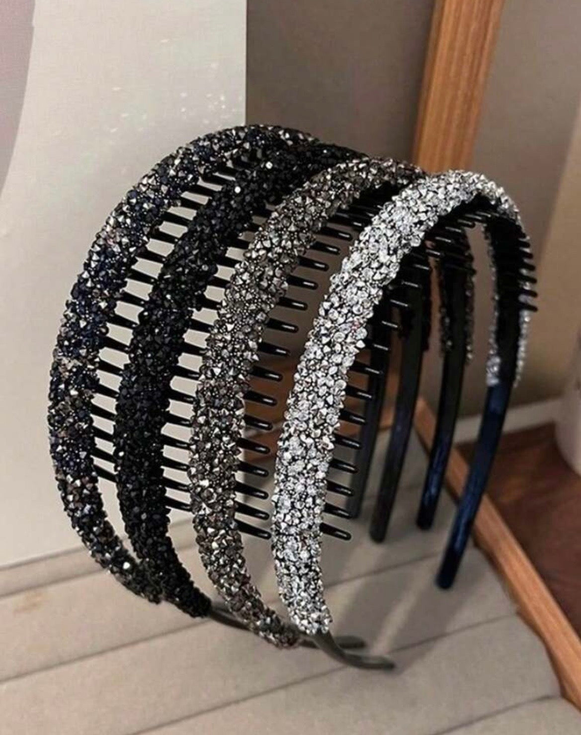 Comb glitter Alice bands