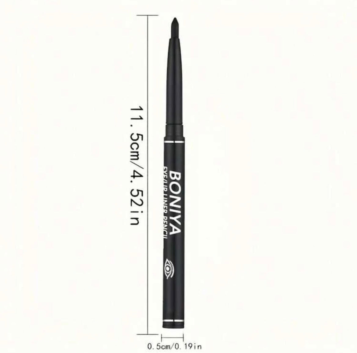 Waterproof kajol eyeliner pencil (black)