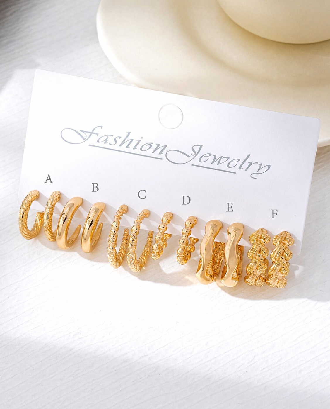 Hoop earrings