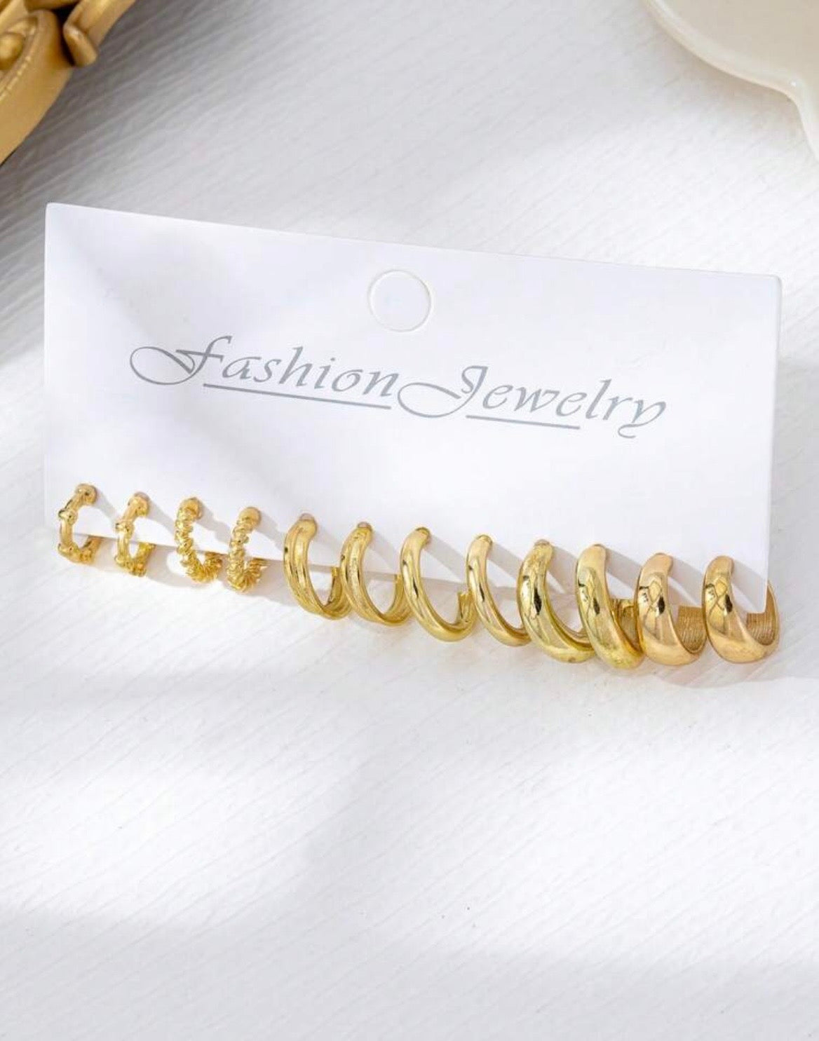 Hoop earrings
