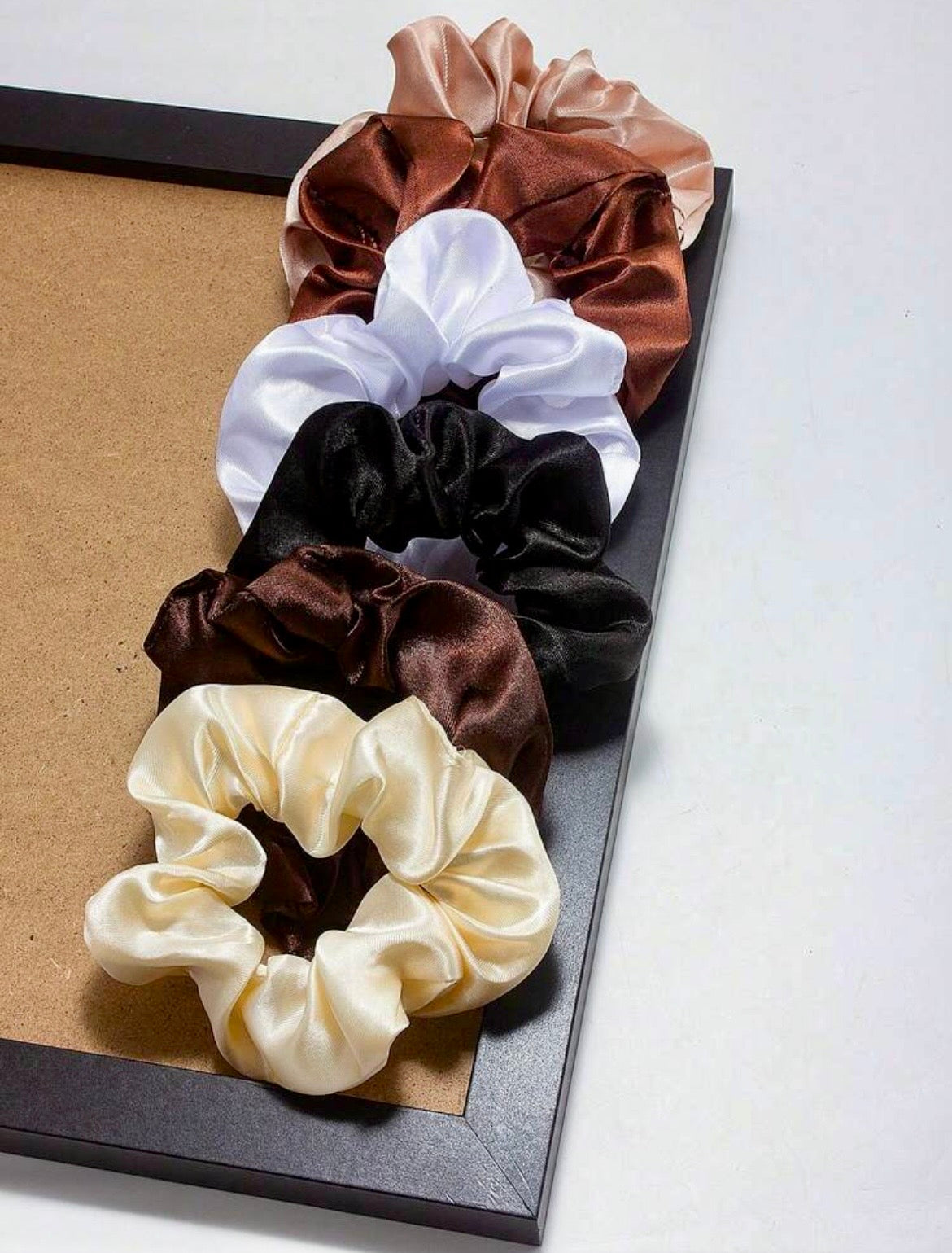 Scrunchie hair ties