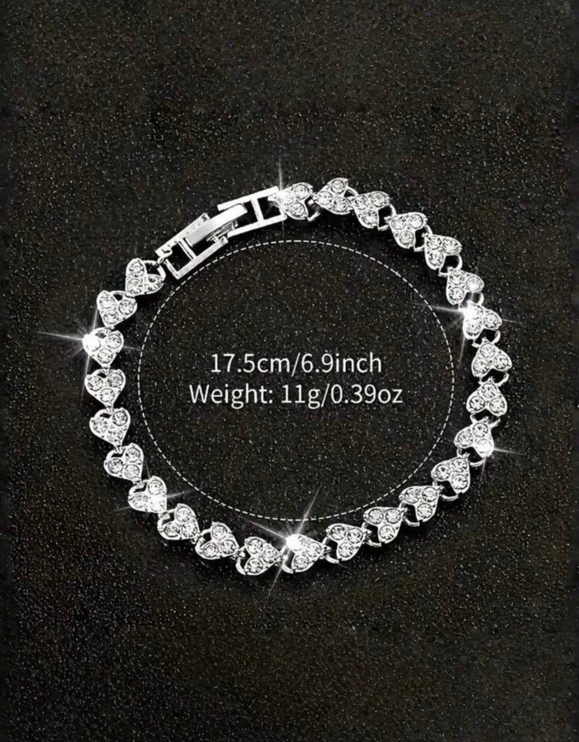 Diamanté watch set