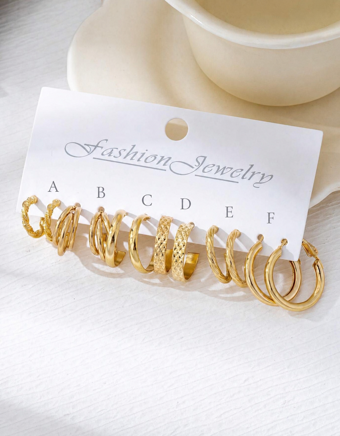 Hoop earrings